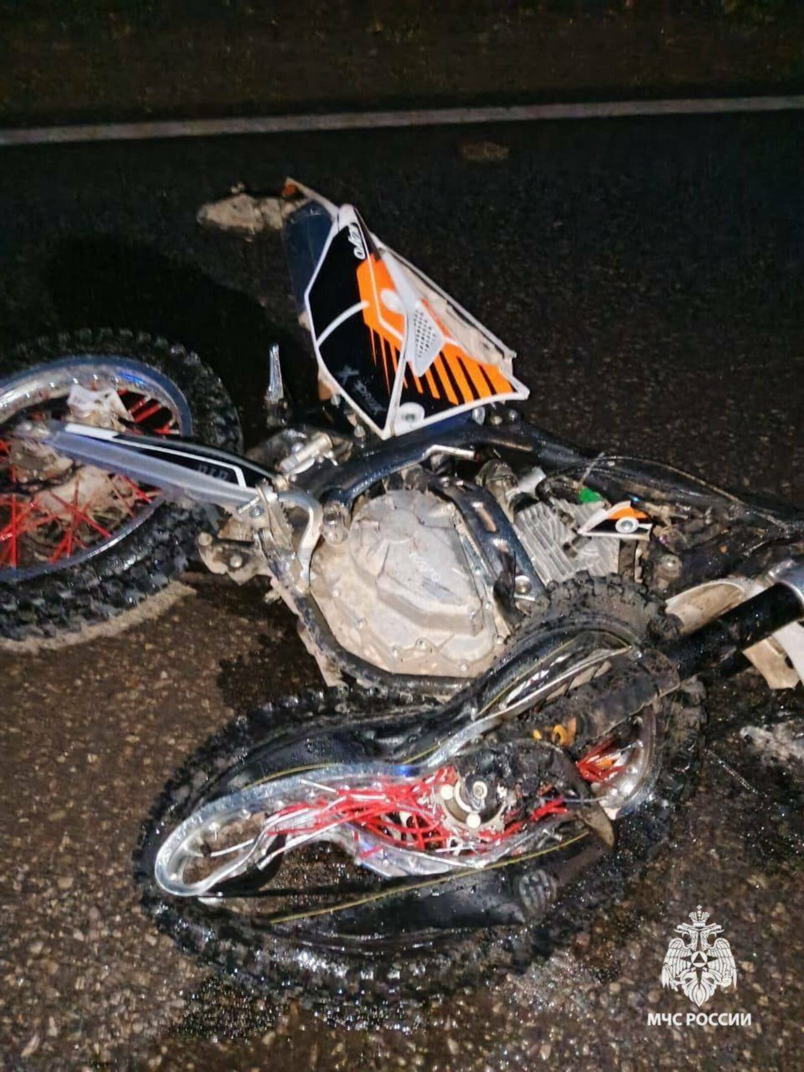 Подросток вместе со своим пассажиром погиб на месте