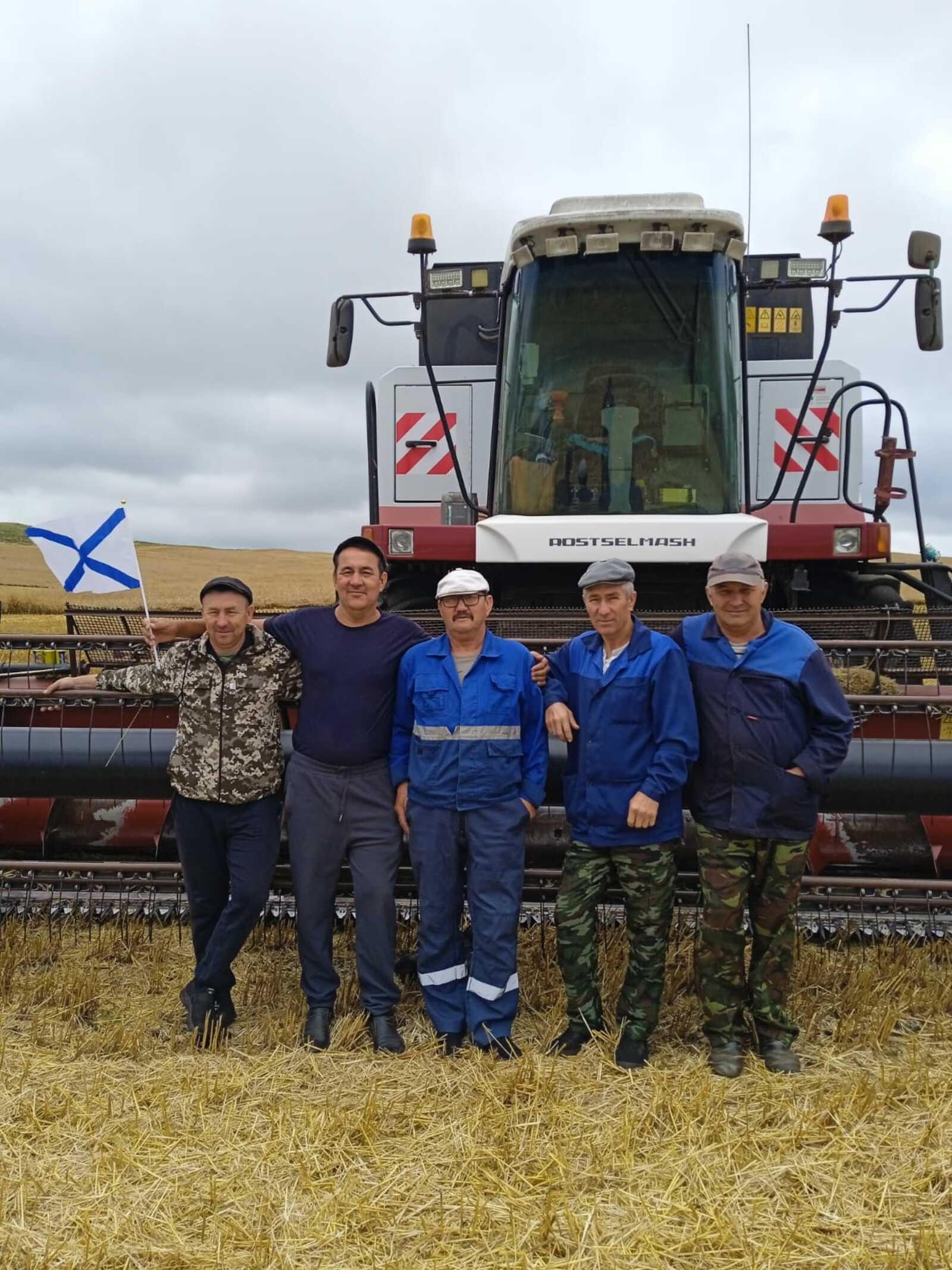 Киров хужалығында урып-йыйыу эштәре шәп бара