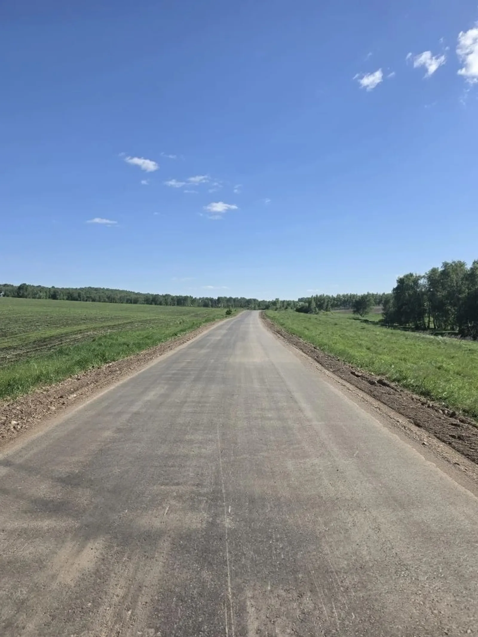 Приятно смотреть на хорошую Куюргазинскую дорогу...
