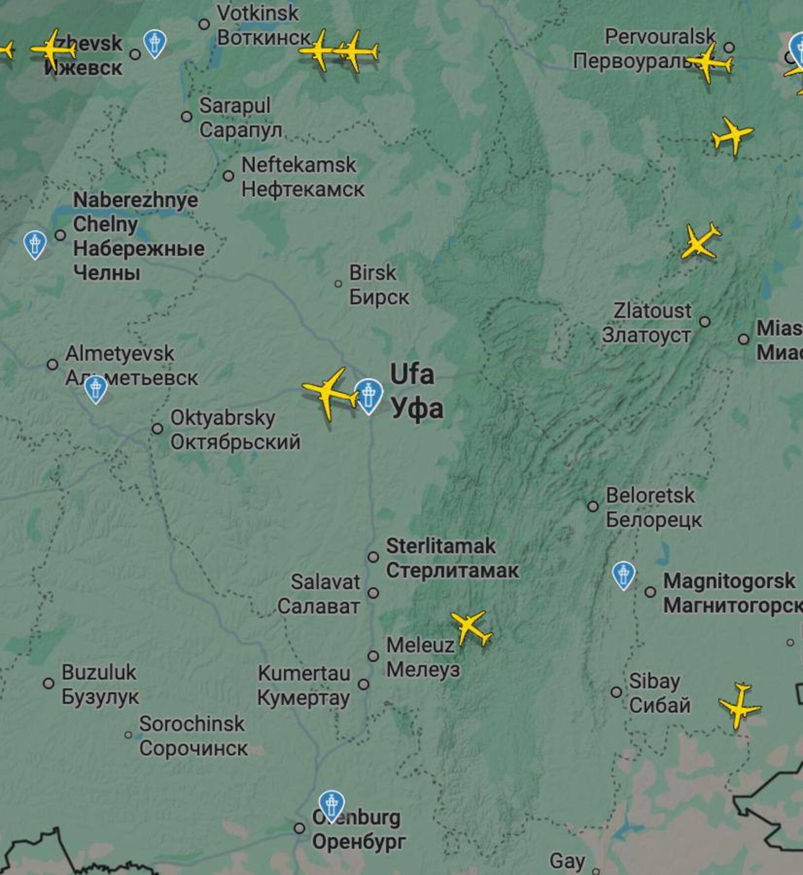 В Башкирии вновь угроза атаки БПЛА