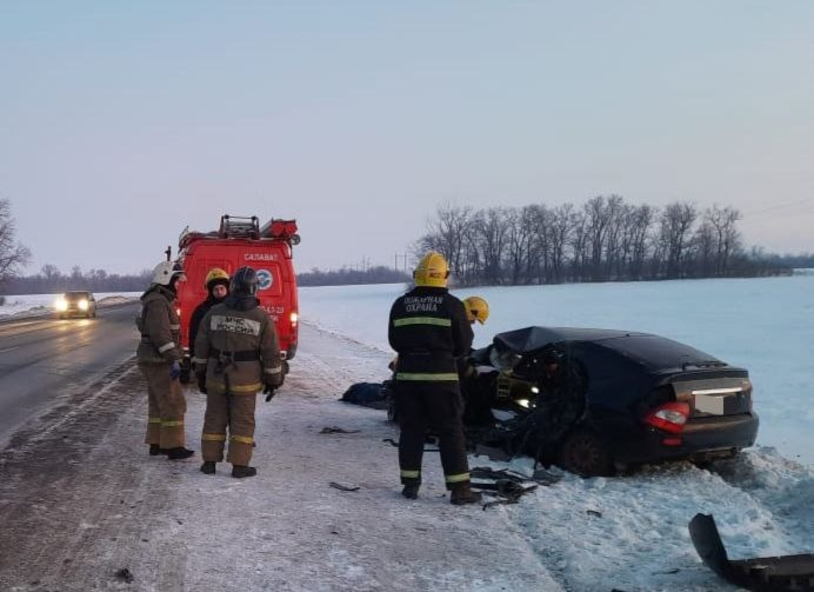 В ГИБДД Башкирии сообщили подробности ДТП с гибелью водителей «ВАЗ-2114» и «Лады Приоры»