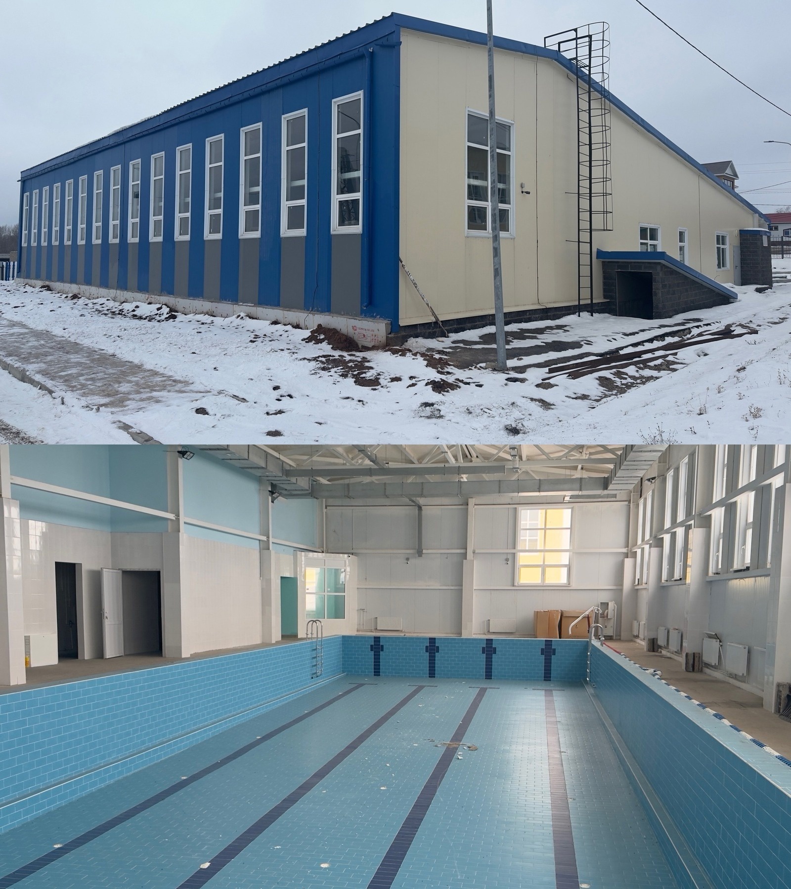 Стало известно когда достроят бассейн в селе Ермолаево