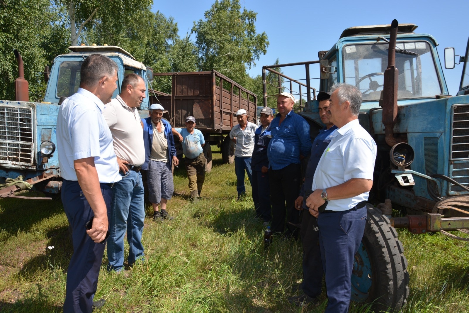 В Куюргазинском районе пора кормозаготовок в разгаре