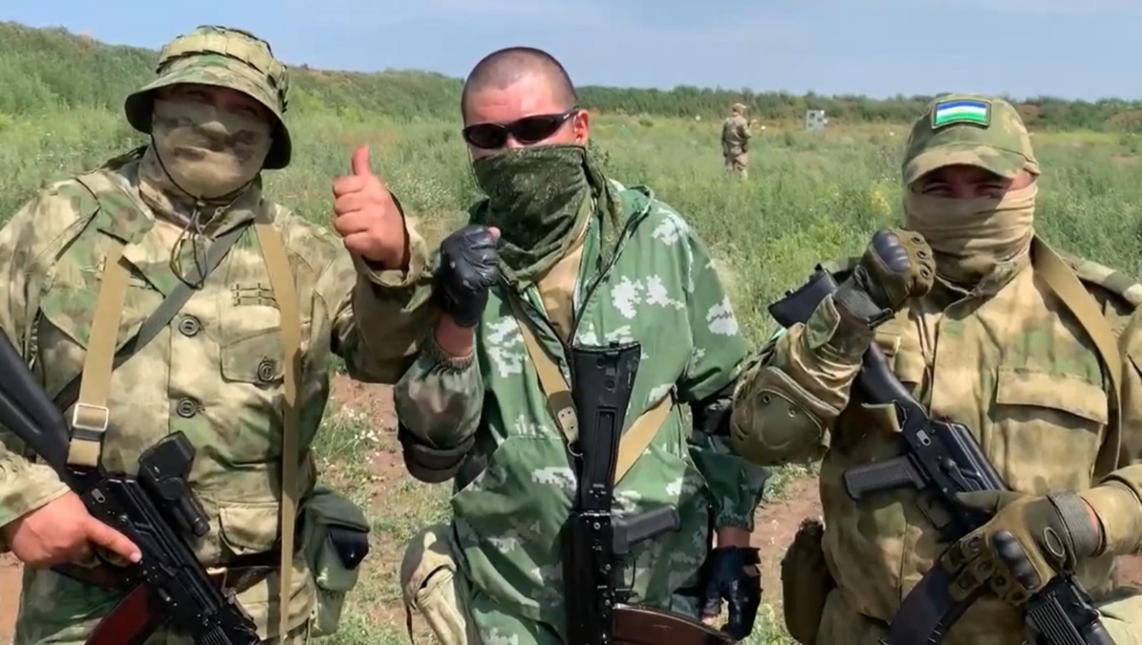 Бойцы батальона имени Шаймуратова передали приветы родным из Башкирии