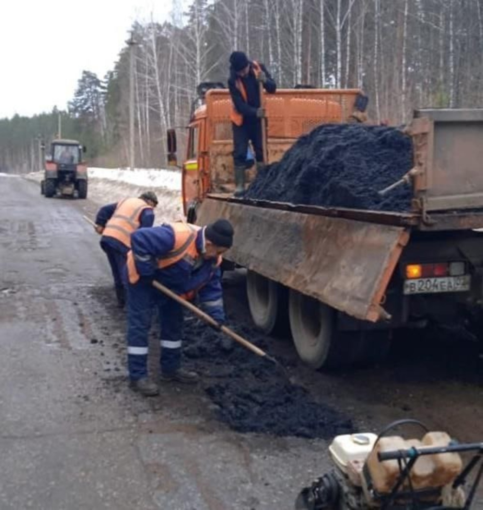 Дорожники Башкирии активизируют процесс ямочного ремонта