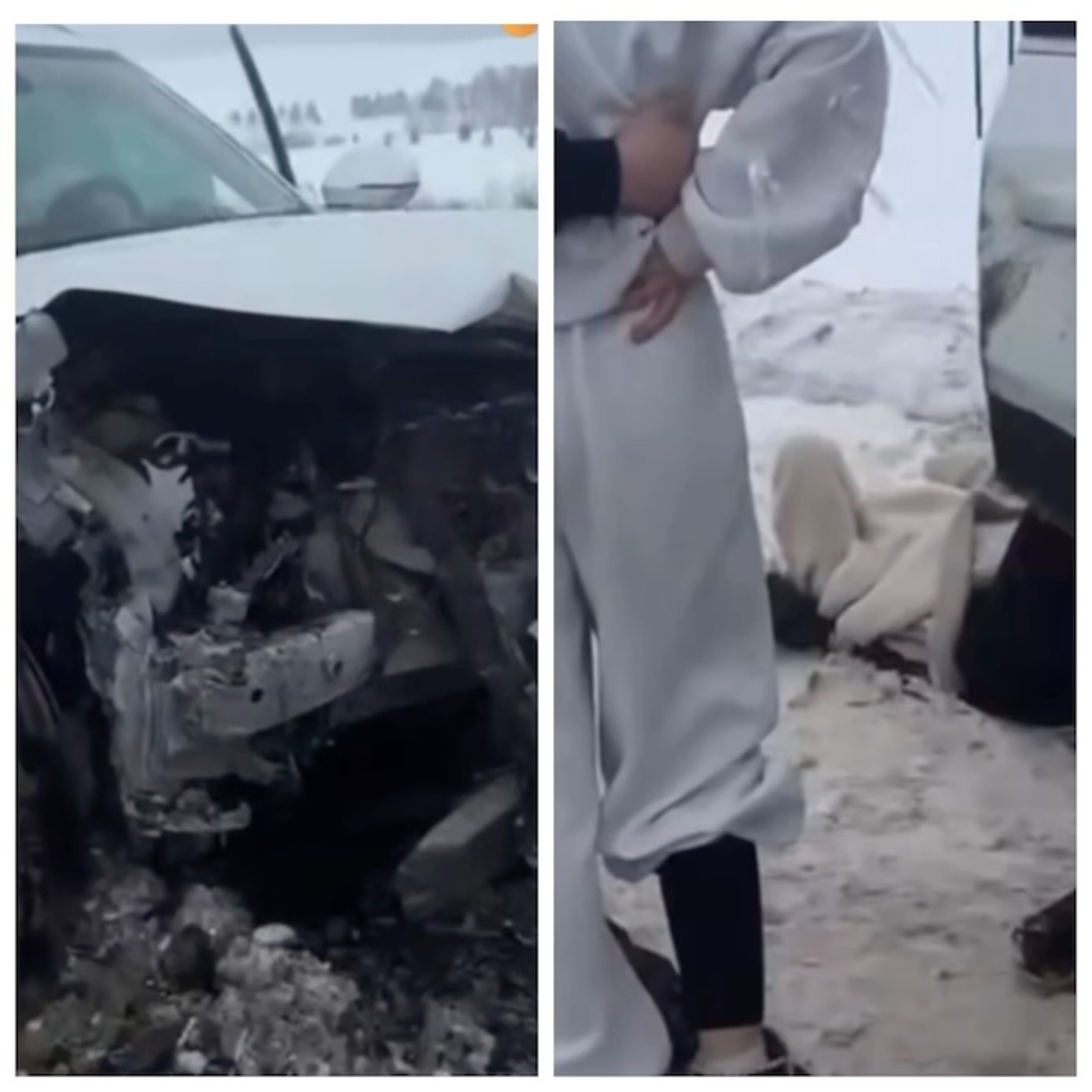 Певица Гульназ Асаева вместе со своей командой попала в жуткую аварию