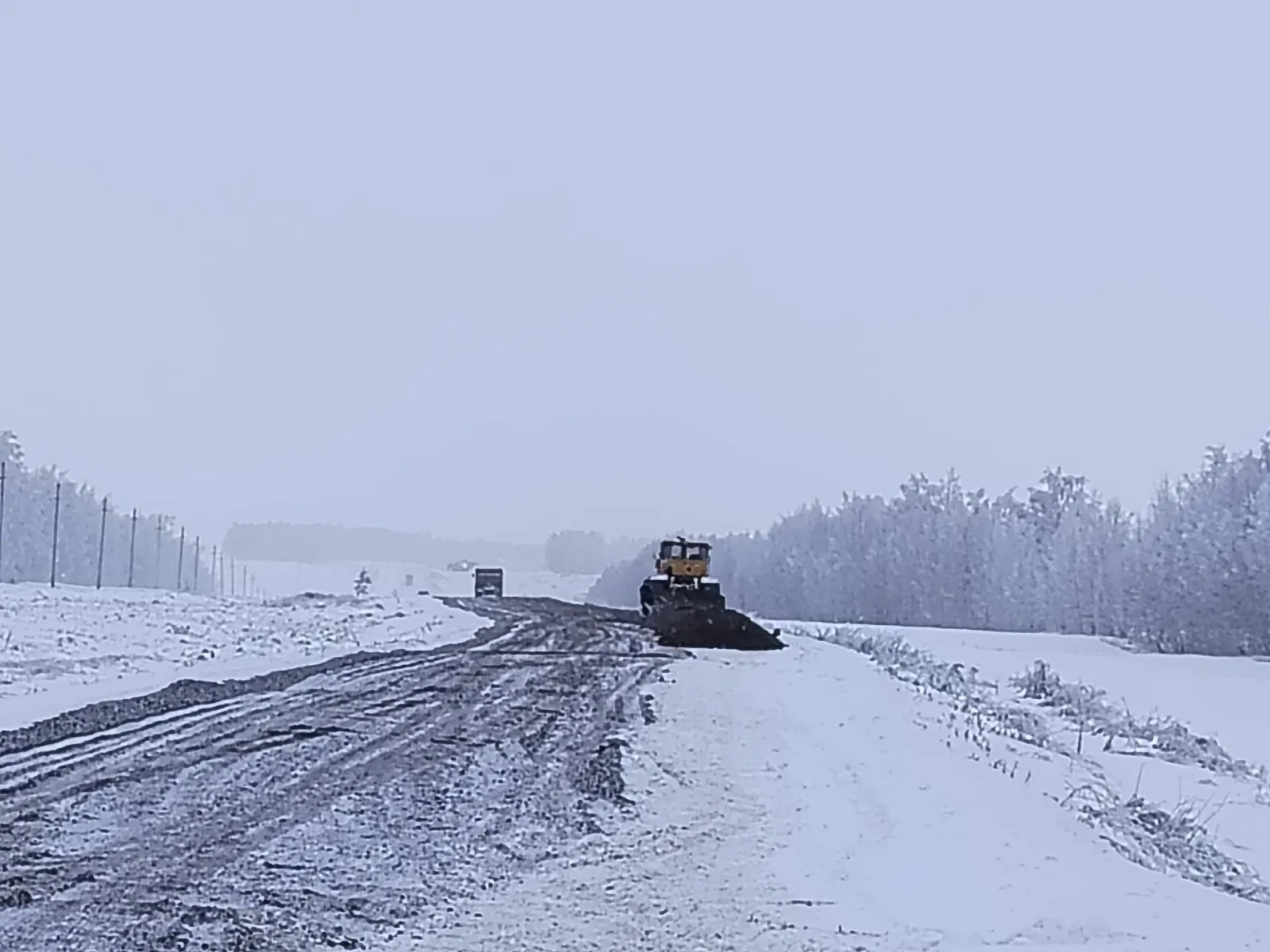По этой дороге ездить опасно