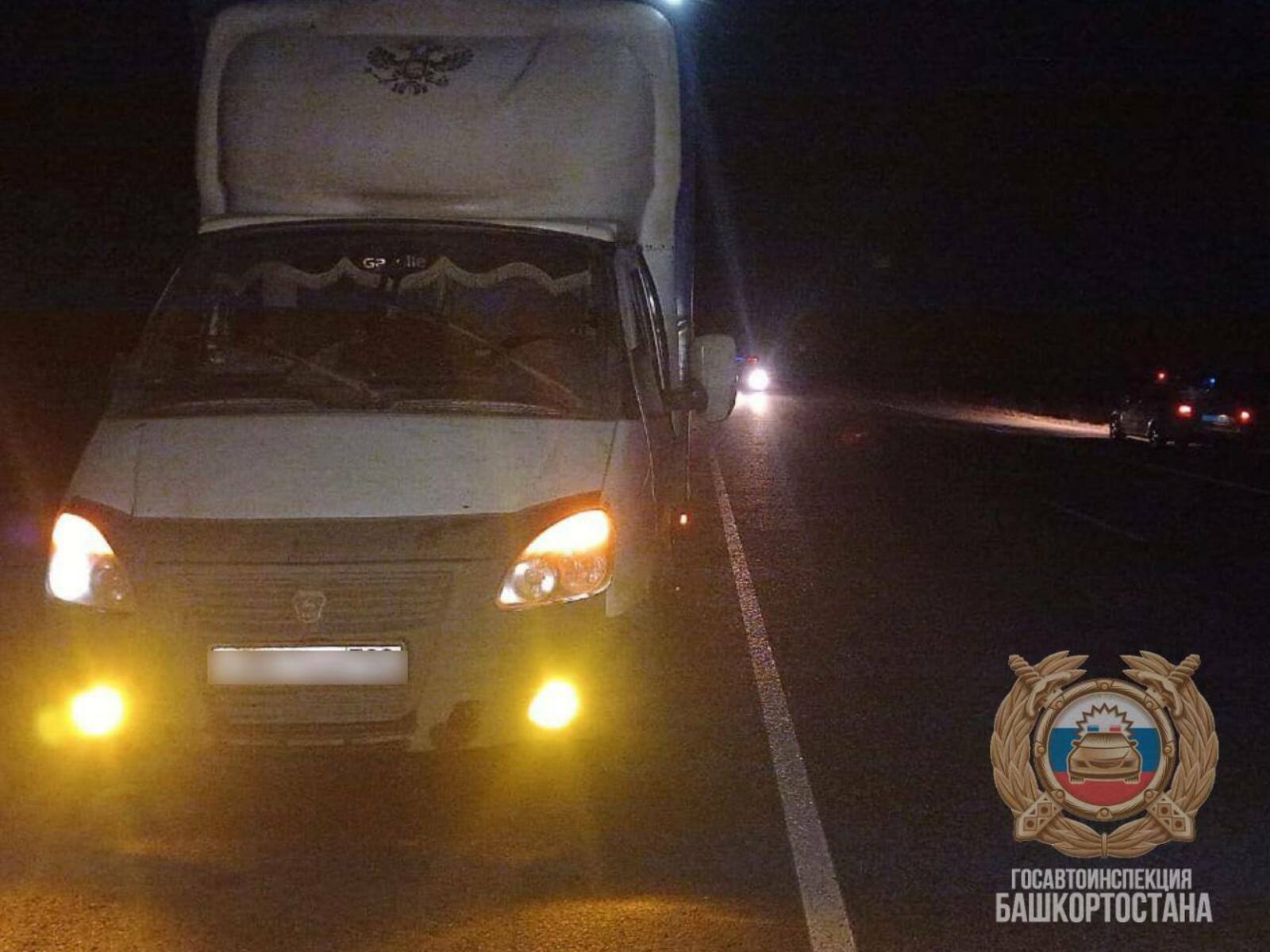 В Абзелиловском районе Башкирии Газель переехала мужчина на трассе