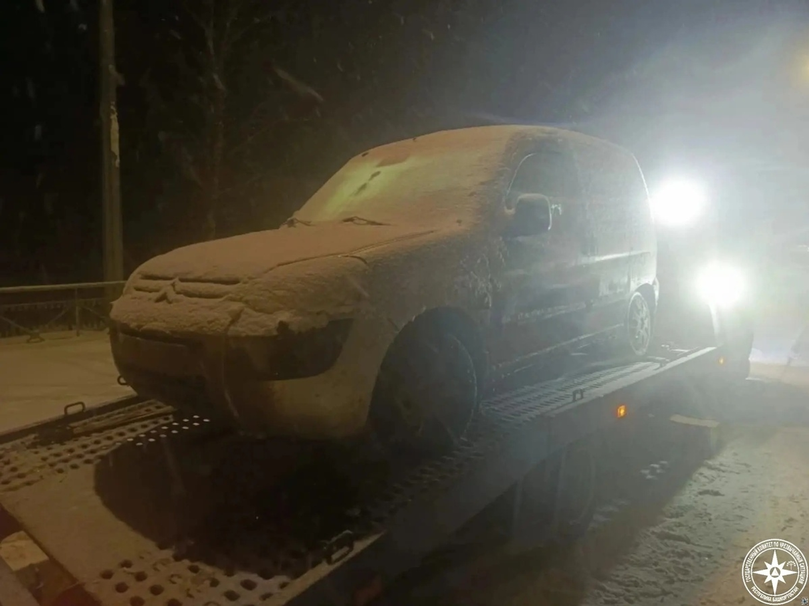 В Башкирии женщина чуть не замерзла из-за неисправности машины