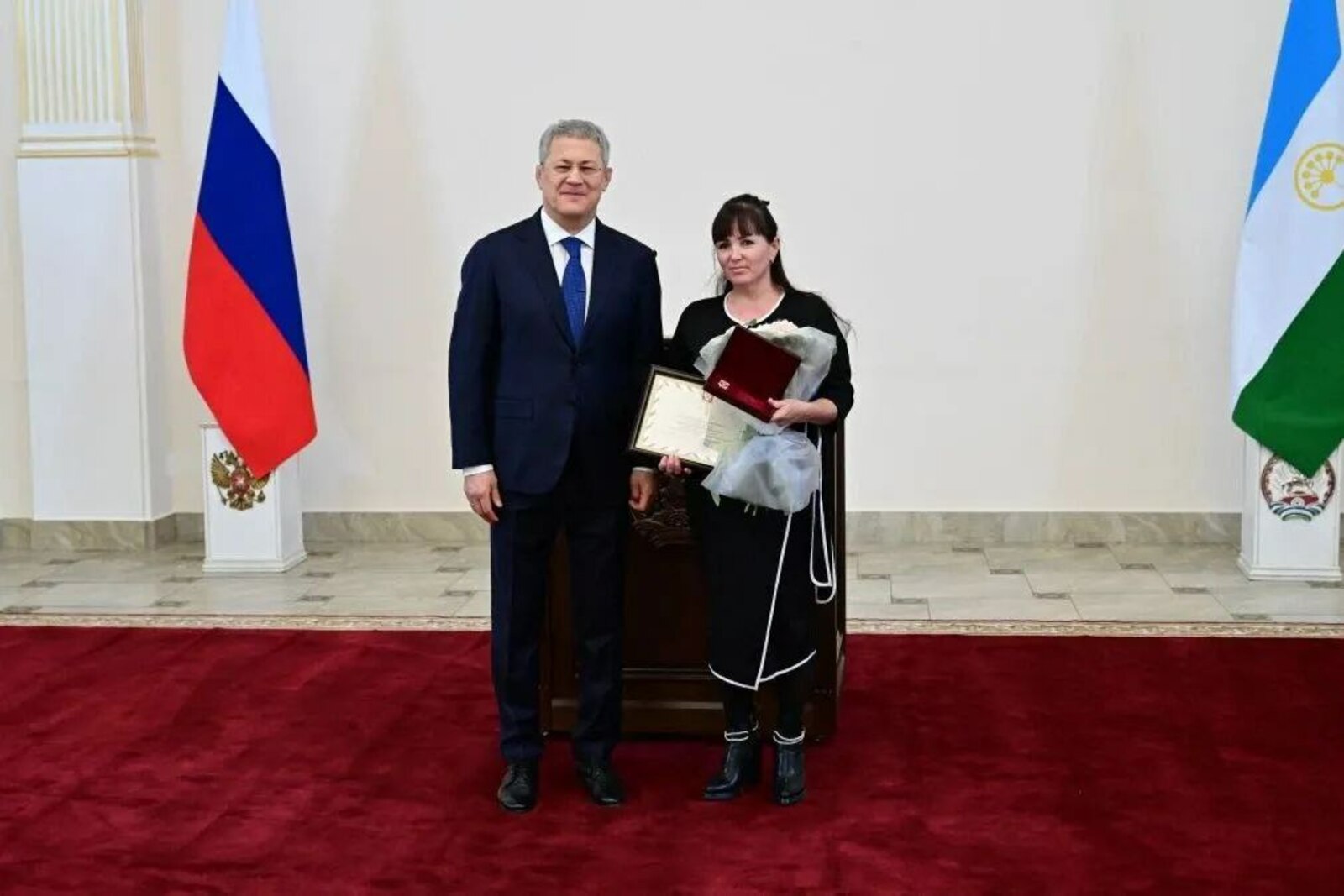 Уроженка Куюргазинского района Башкирии удостоена высокой  награды