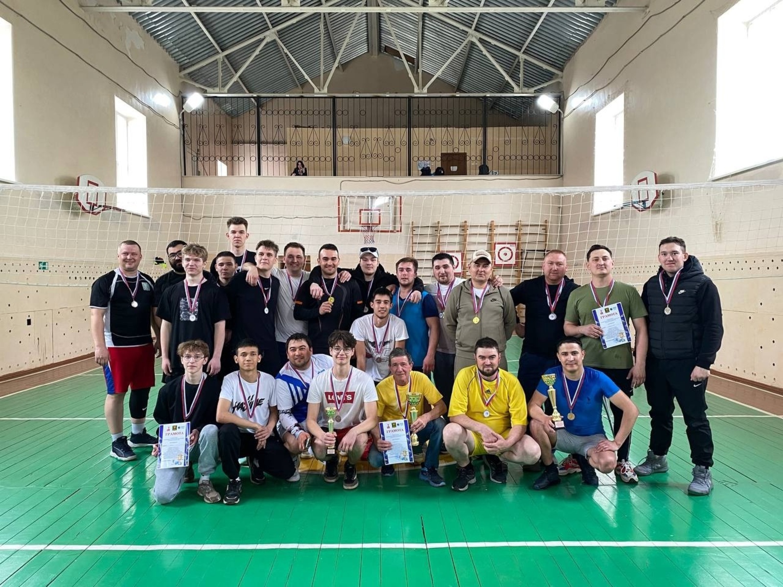 Спасибо школе села Новомурапталово за тёплый приём