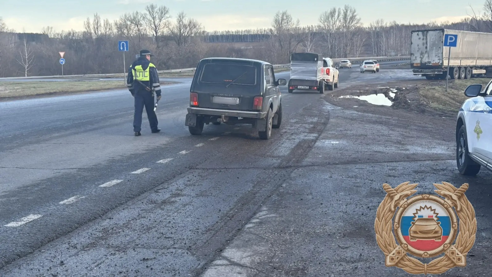 ГАИ Башкирии проводит сплошные проверки на трассе Уфа-Оренбург