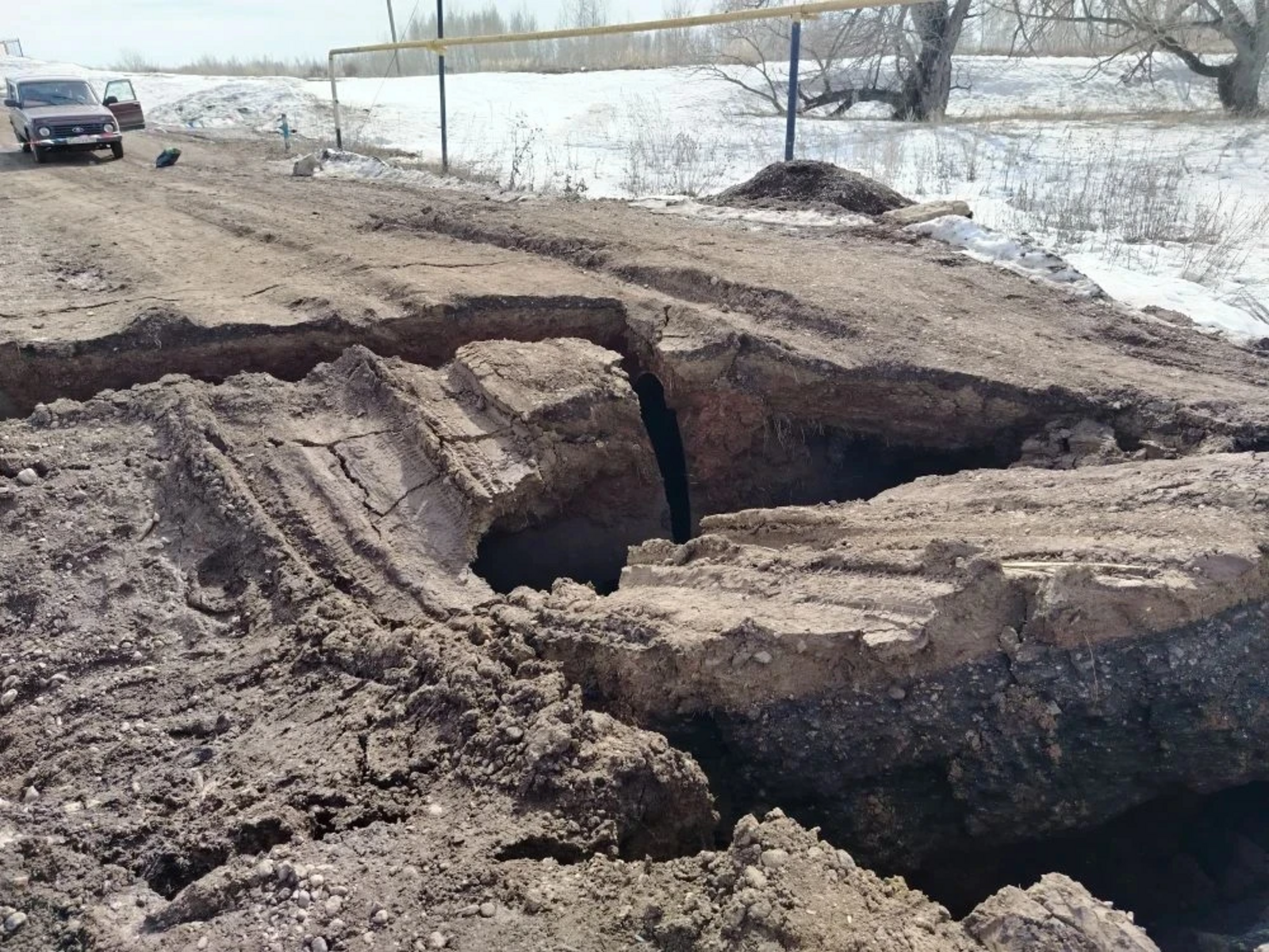 Яҙ килде, күпер китте