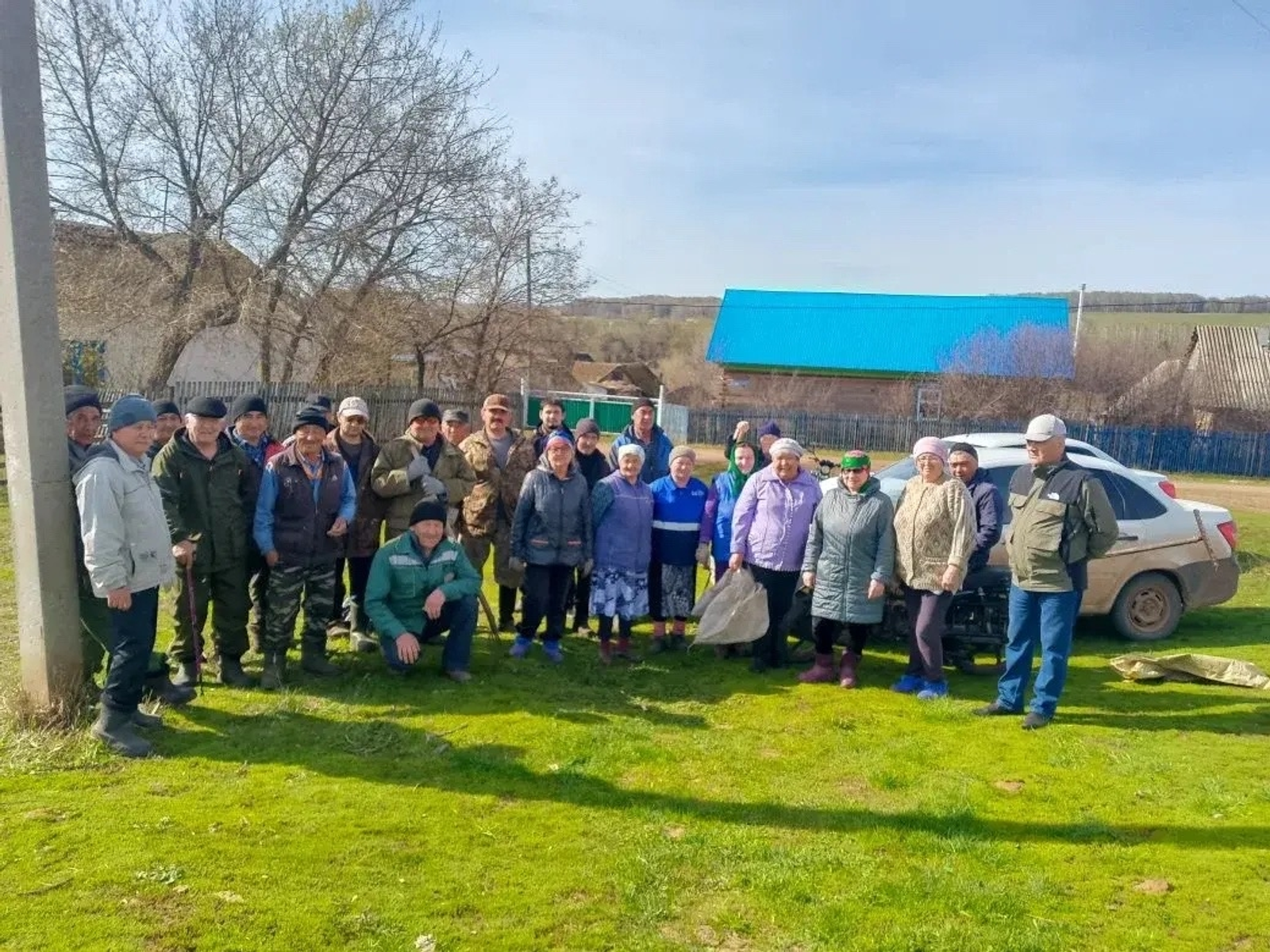 Ялсыҡайҙар өмәгә сыҡты