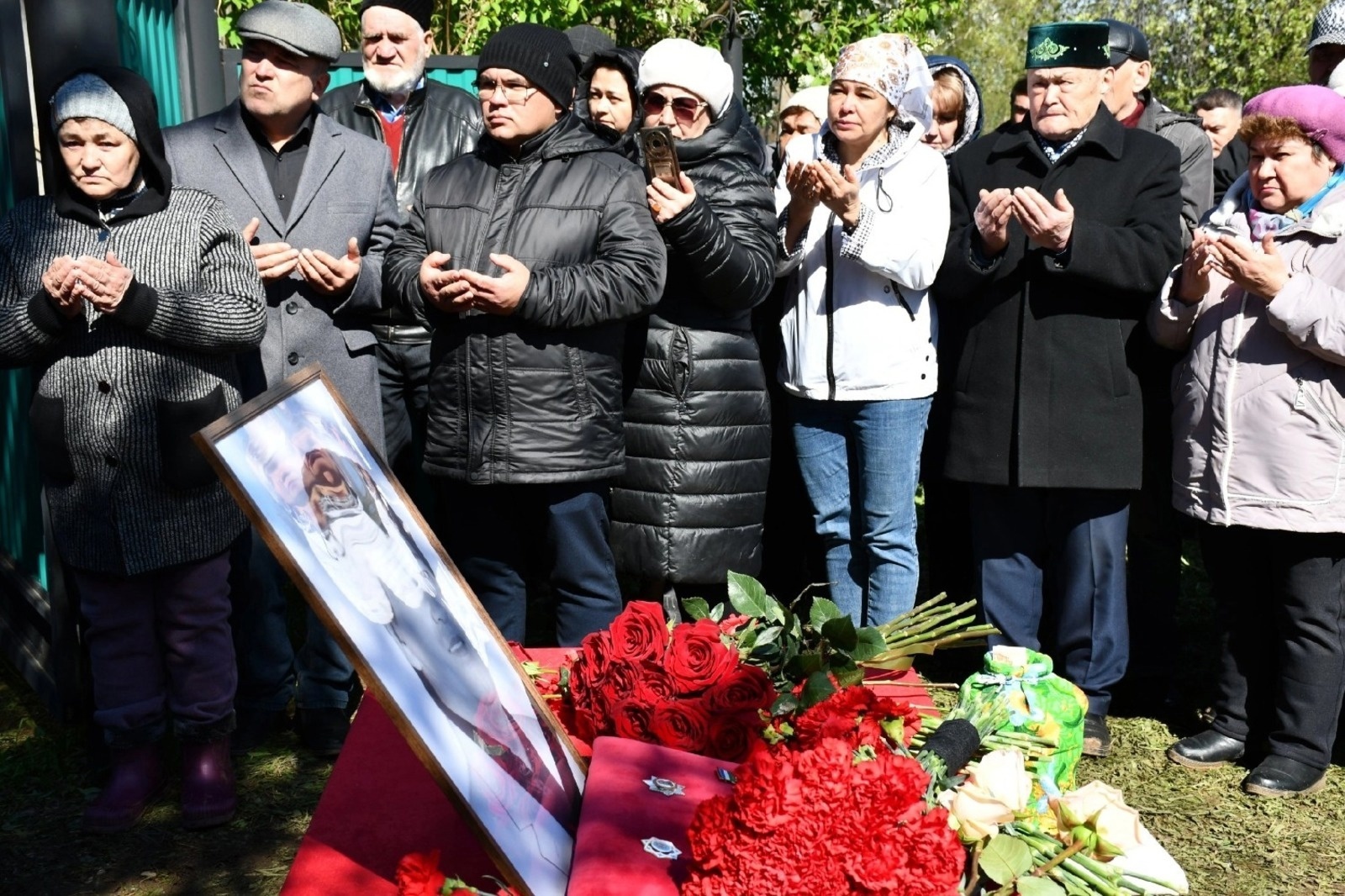 Фидана Гафарова похоронили на малой родине в Дюртюлинском районе Башкирии