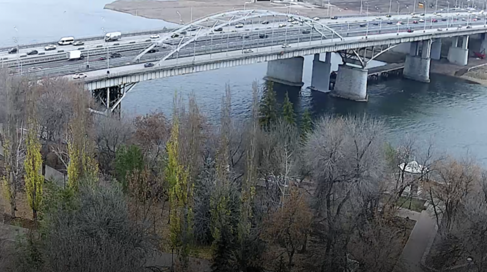 Новый мост через реку Белая открыли в столице Башкирии