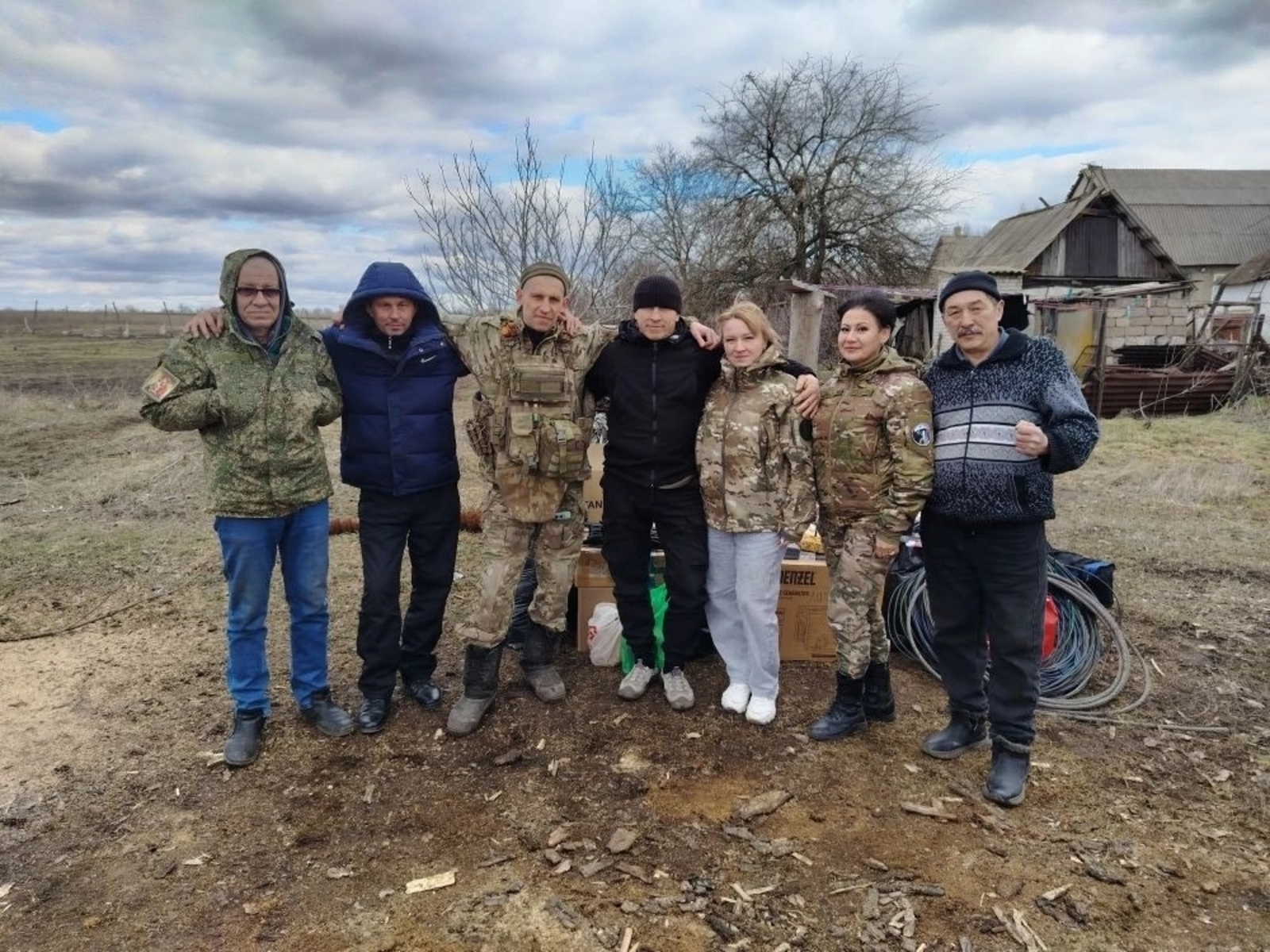 Спасибо за помощь фронту и надежный тыл