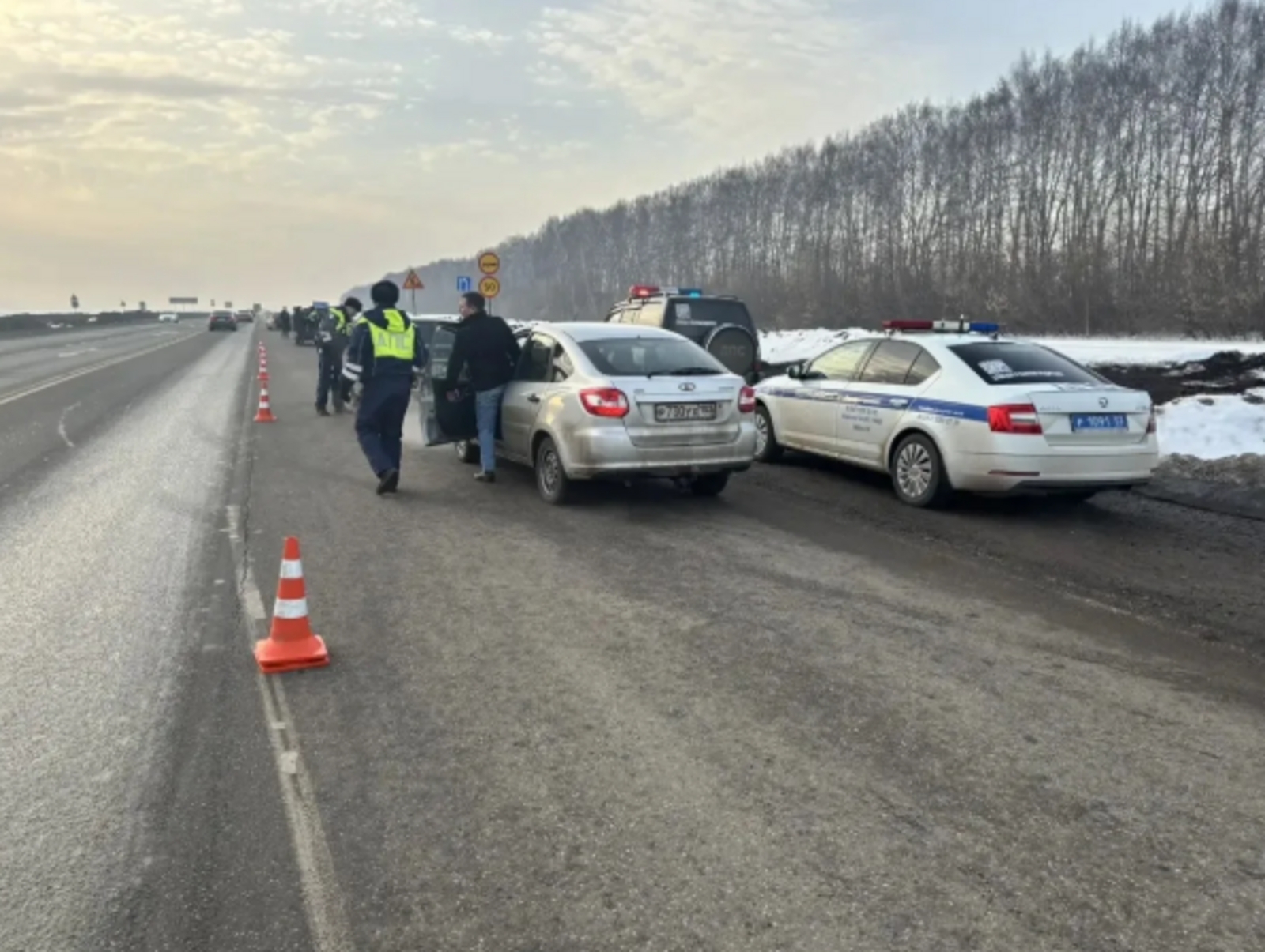 В Башкирии на трассе Уфа-Оренбург проходят массовые проверки ГАИ