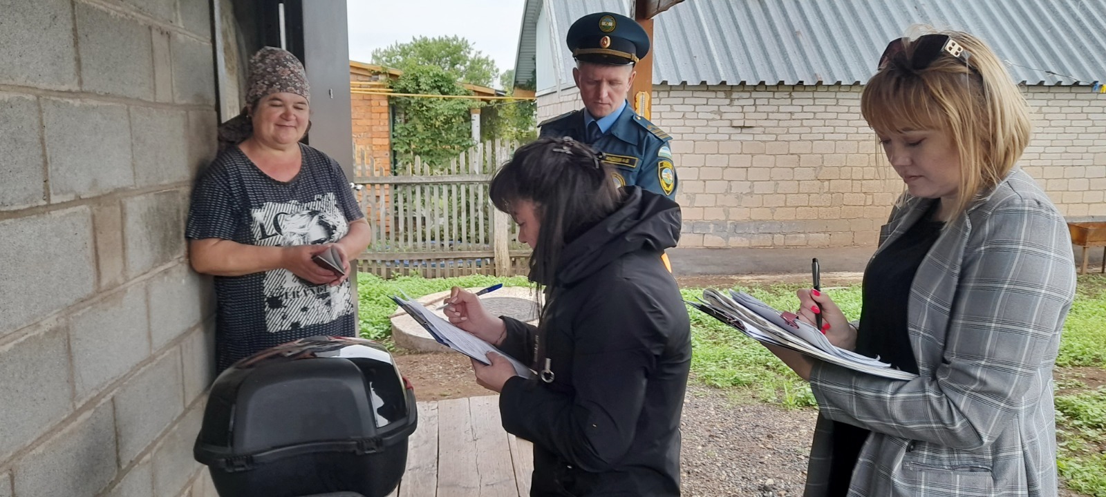 В Мурапталовском сельсовете проведен рейд по пожарной безопасности